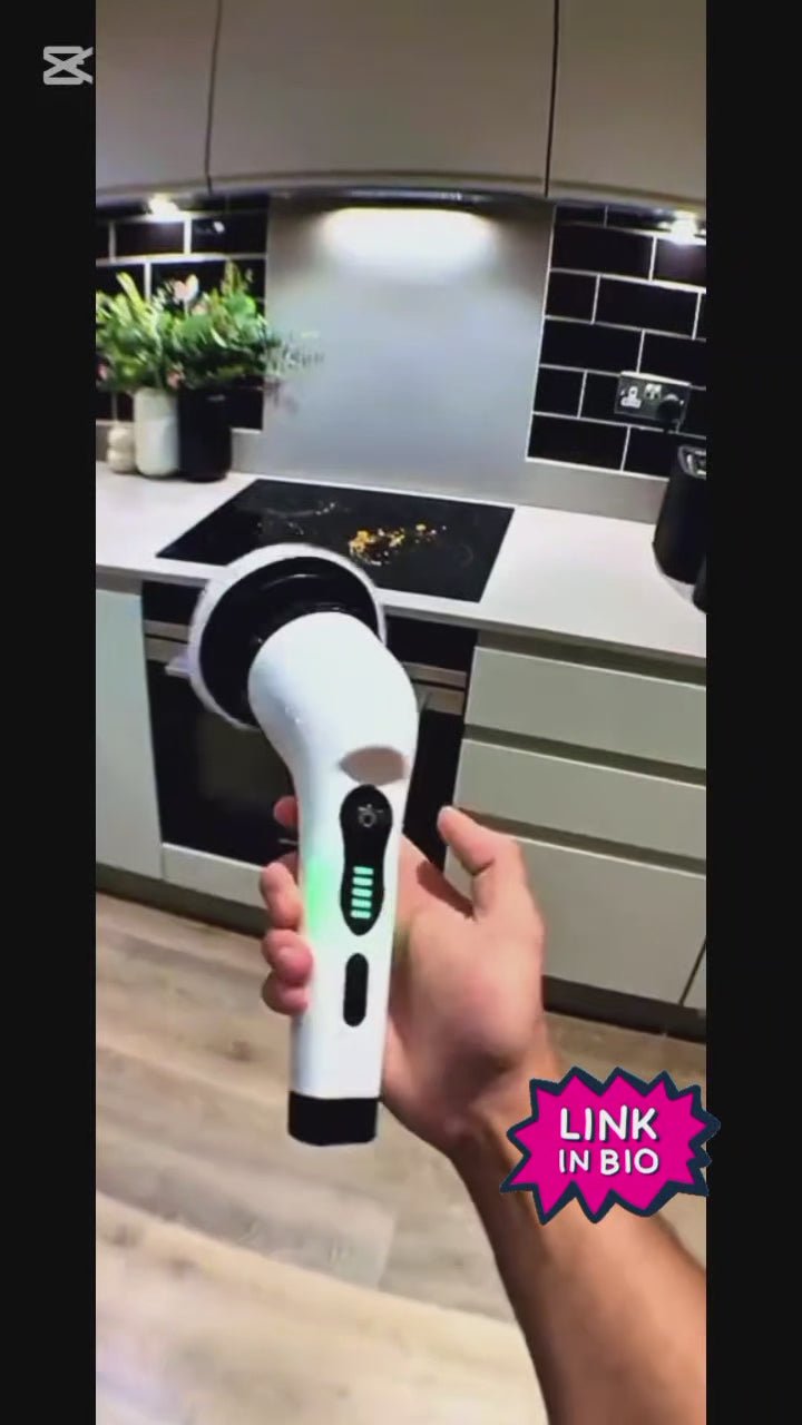 Electric Spin Scrubber -Cordless cleaning brush for home